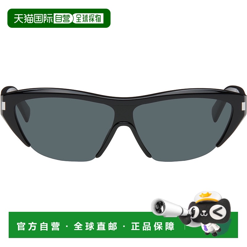 1h可退 香港直邮Saint Laurent 圣罗兰 男士 黑色 SL704 太阳镜 S