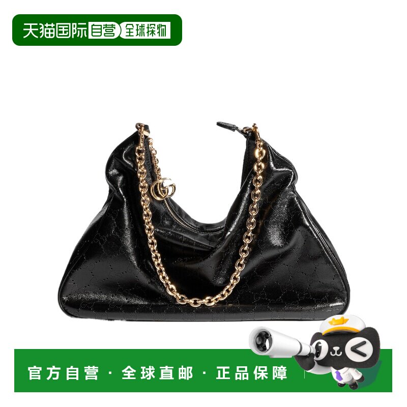 1h可退 Gucci Lady Lunetta Chain 中号链条单肩包 A006OA AAHC3