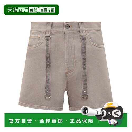 1h可退 香港直邮24SS 腰带环短裤 Women牛仔裤休闲裤