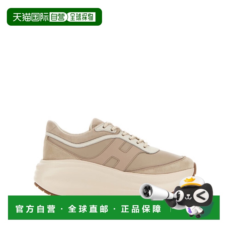 1h可退 香港直邮Hogan 女士 H696 皮质运动鞋 HXW6960FW10UKV