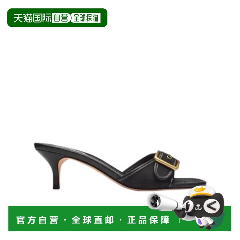 1h可退 香港直邮COACH 女士高跟鞋 CCM10BLK AW2026 黑色 Margot
