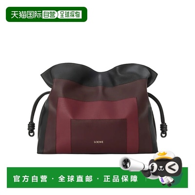 1h可退 香港直邮LOEWE/罗意威 大号纳帕牛皮革 Flamenco 单肩包 W