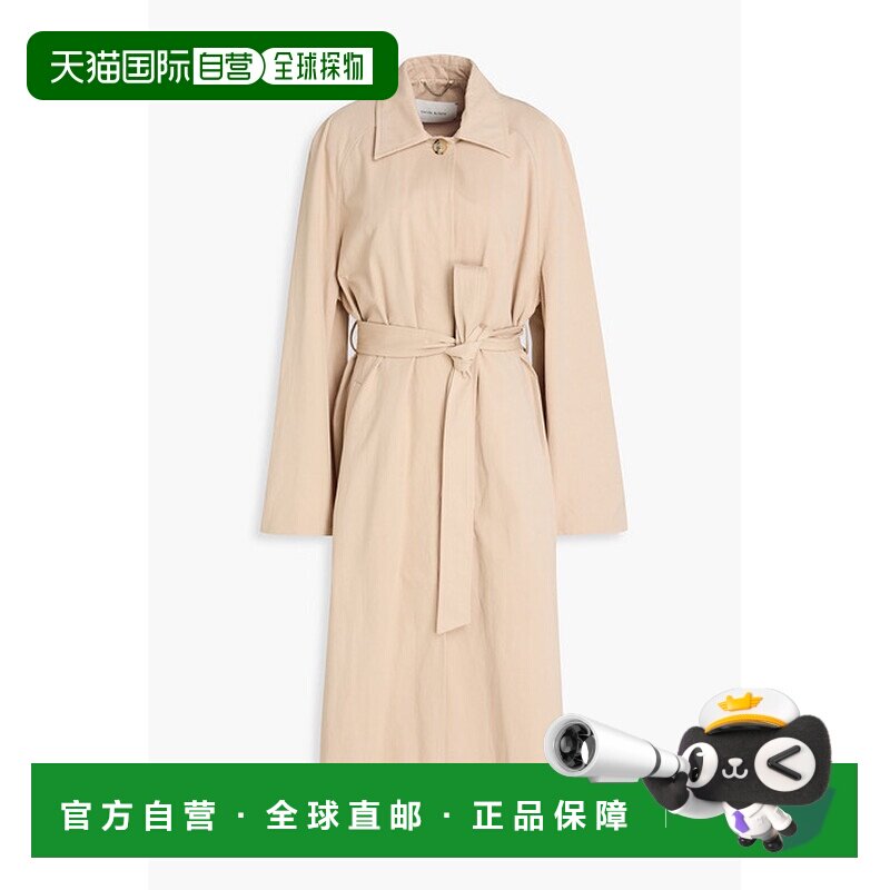 香港直邮magda butrym 女士 棉质风衣 SS25COAT02BEIGE