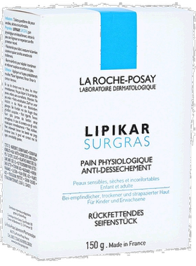 欧洲直邮理肤泉Lipikar干性敏感香皂150g保湿滋润温和天然正品