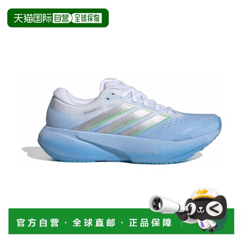 自营欧洲直邮ADIDAS阿迪达斯 Supernova Rise 3女士蓝色网布越野