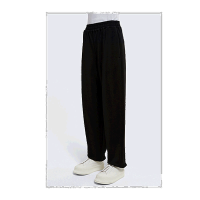 香港直邮Jil Sander 松紧腰阔腿裤休闲裤卫裤 J02KA0153J20053