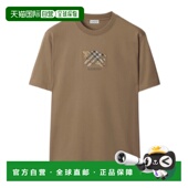 香港直邮Burberry 恤 EKD 1h可退 格纹棉质 81161681男装