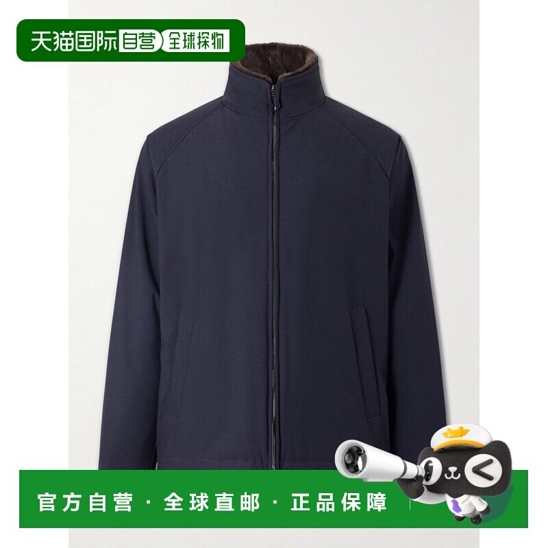香港直邮Herno 男士 人造皮草修饰短夹克 GI00104UR12742s