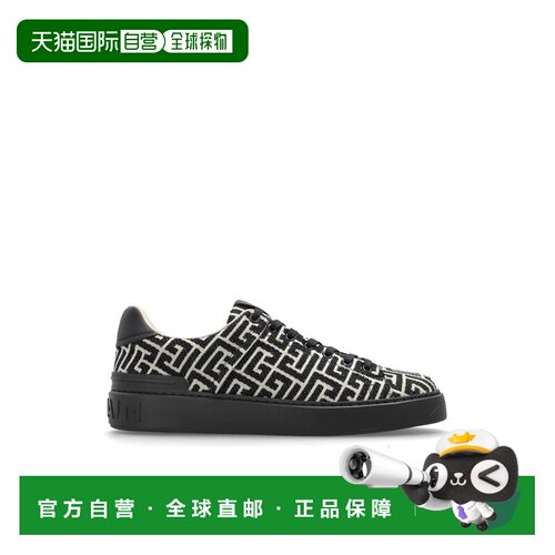 1h可退 欧洲直邮BALMAIN 男士运动鞋 HM1VI288TJCMEDK AW2026 黑