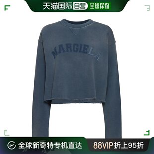 马吉拉 香港直邮Maison 马丁 Logo褪色棉质卫衣 Margiela 女士