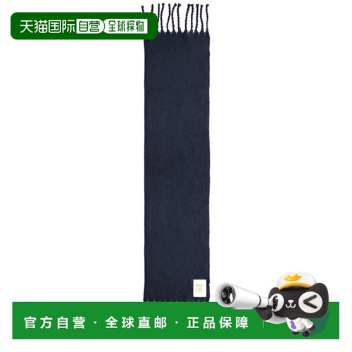 香港直邮Barbour 女士围巾 LSC0458LSCNY91 AW2025 蓝色 Ellison