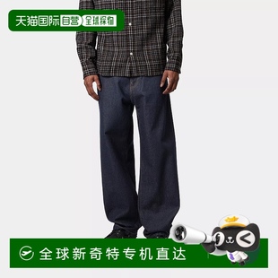 牛仔 欧洲直邮Carhartt Wip 男士 水洗蓝棉休闲裤