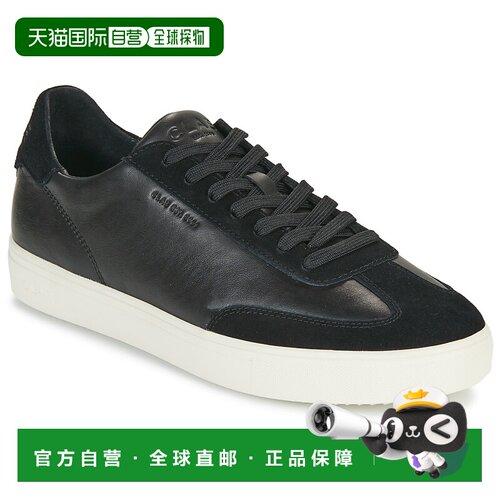 欧洲直邮Clae  男鞋子 低帮板鞋 春夏 黑色 DEANE