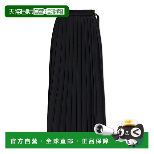 香港直邮Ami Paris 百褶半身裙 新款百褶裙FSK313PL0012.