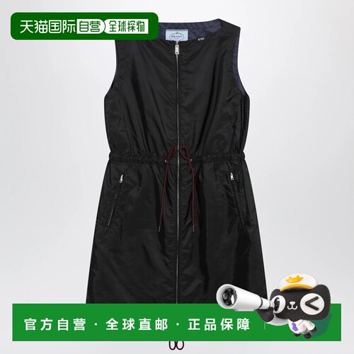 香港直邮PRADA 女士连衣裙 230757OOO1WQ9F0002 AW2026 黑色