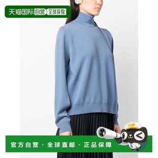蓝色毛线衫 Clear 羊毛毛衣羊绒高领针织 女士Fendi 香港直邮Fendi