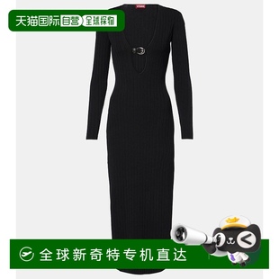 罗纹针织中长连衣裙 1h可退 香港直邮Staud 女士 Murphy