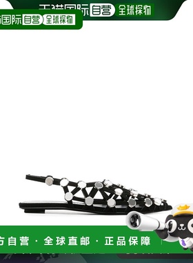 欧洲直邮THE ATTICO 女士芭蕾乐福鞋246WS801L007SR100芭蕾舞