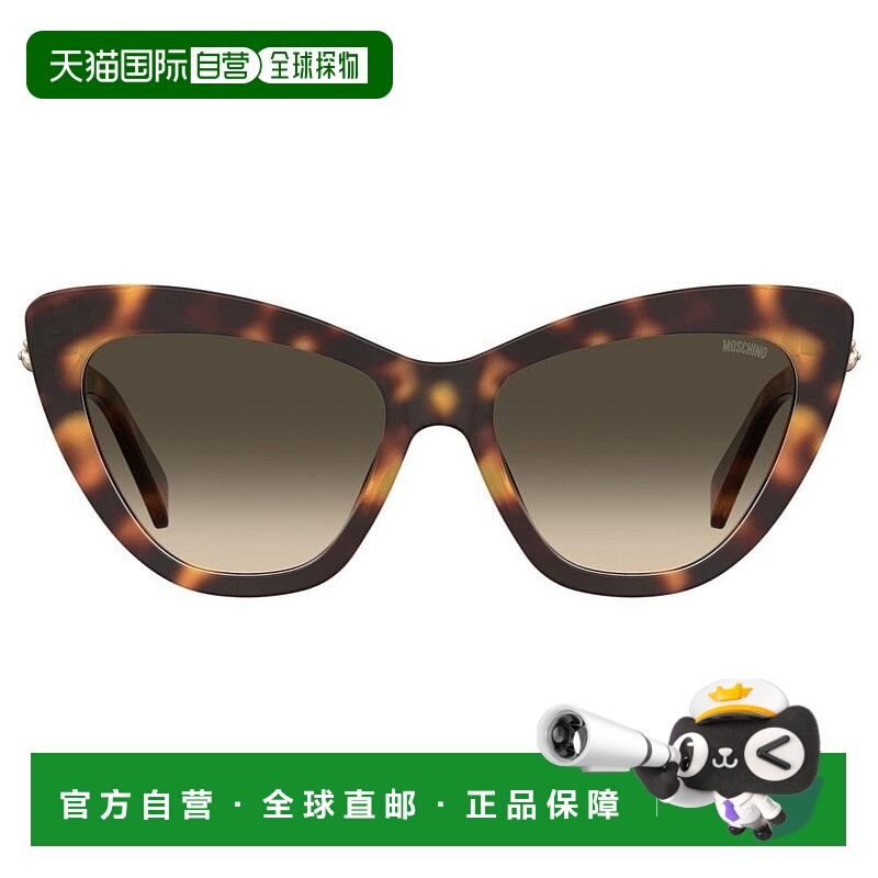 1h可退 香港直邮Moschino 莫斯奇诺 女士 Eyewear 貓眼鏡框太陽眼