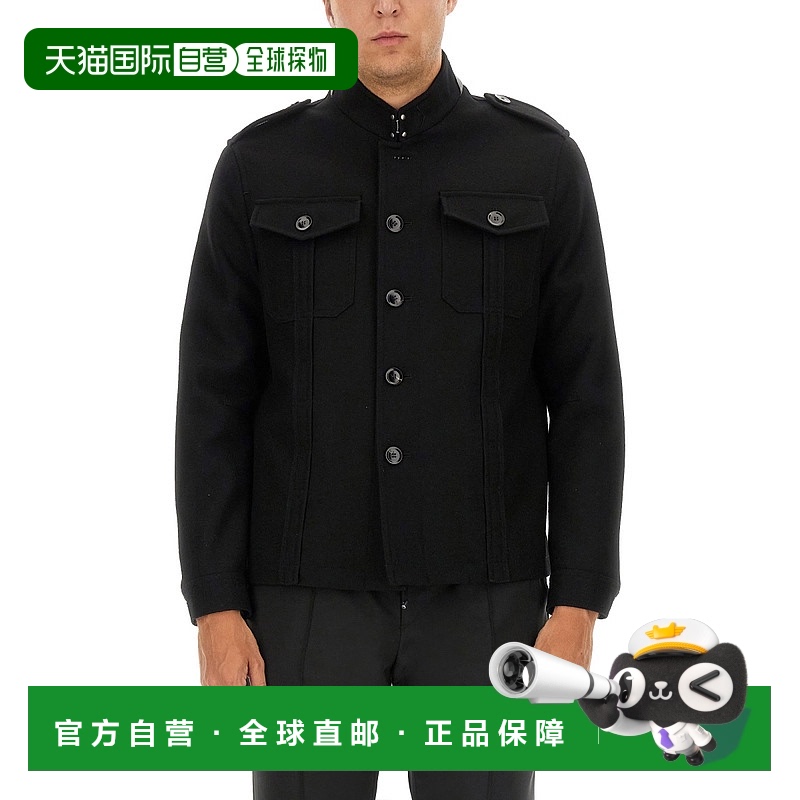 1h可退 香港直邮Tom Ford 汤姆 福特 男士 衬衫式夹克 OJS009FMW0