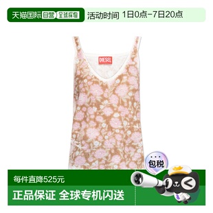 欧洲直邮diesel 女士 背心吊带亚麻