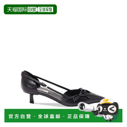 香港直邮PRADA 女士高跟鞋单鞋 1I442O011FB045F0002BLACK AW2025