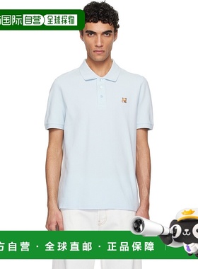 1h可退 香港直邮MAISON KITSUNE 男士 蓝色 Fox Head Patch Regul