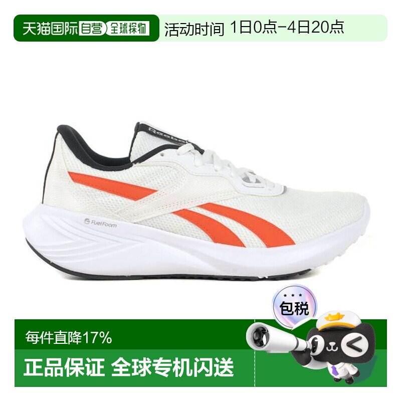 香港直邮Reebok 男款 Energen Tech 白/红/黑 跑步鞋 100074806 - 实物图