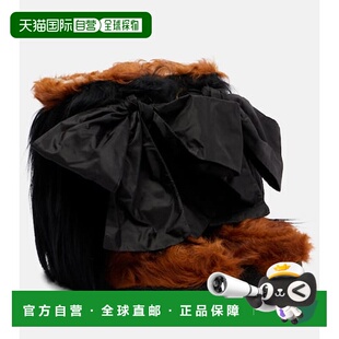 毛羊皮雪地靴厚底鞋 香港直邮valentino Snowish 女士 华伦天奴