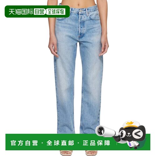 香港直邮AGOLDE 女士 蓝色 90's Mid Rise Straight 牛仔裤 A2941