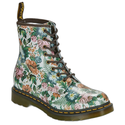 欧洲直邮Dr. Martens 女士 1460 W Multi Floral Garden Print Ba