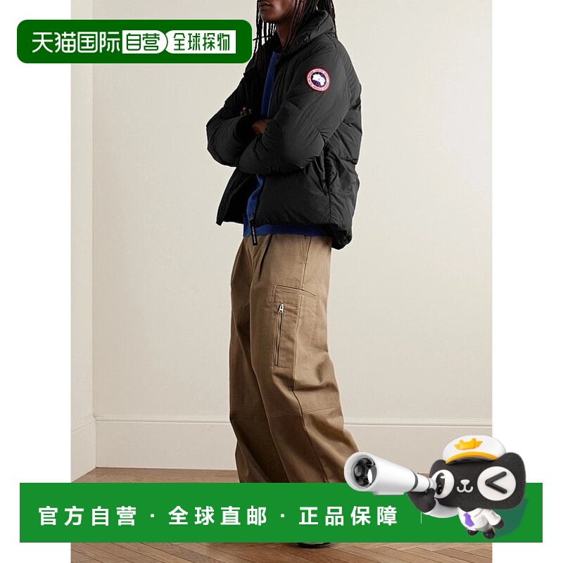 香港直邮Canada Goose 加拿大鹅 男士 Lawrence Logo-Appliqued E