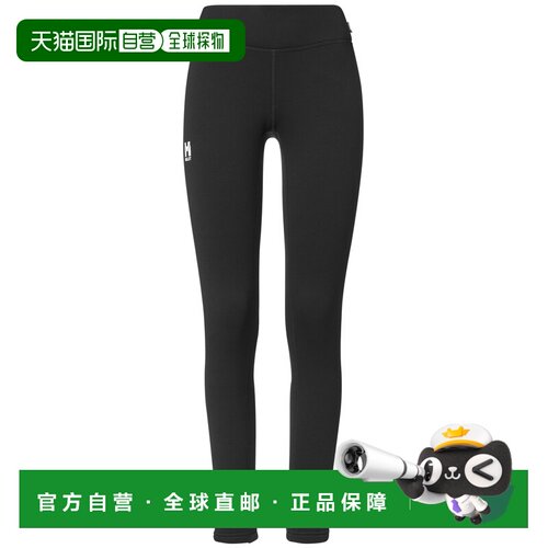 自营欧洲直邮Millet觅乐 KAMET POWER 女款紧身裤 黑色长裤登山裤