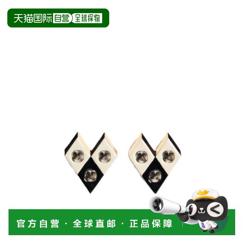 香港直邮VALENTINO 女士耳饰 WJ0AN0VTIDQS AW2025 花色 几何耳饰