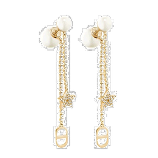 自营1h可退 欧洲直邮Dior迪奥女士耳环耳钉TRIBALES系列星星挂坠