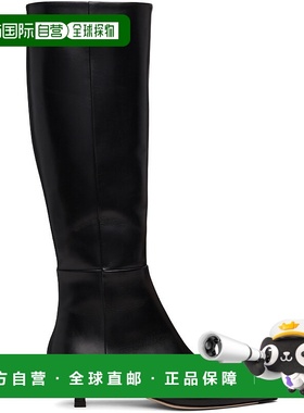 1h可退 香港直邮aeyde 女士 黑色 Sabrina 高筒靴 A11KB062200200