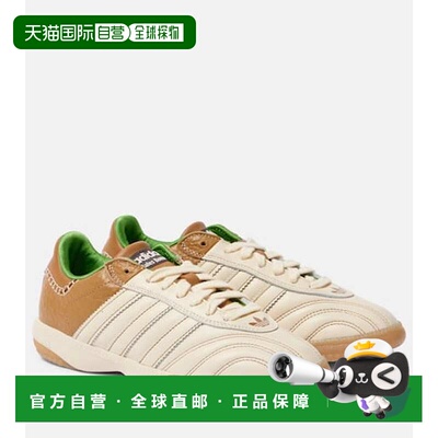 1h可退 香港直邮adidas 阿迪达斯 女士 x Wales Boner Samba 皮质