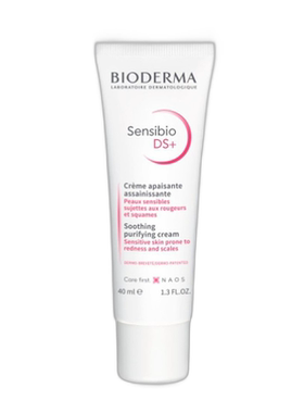 Bioderma贝德玛舒妍DS乳40ml敏感肌肤滋润抗红修护面霜正品