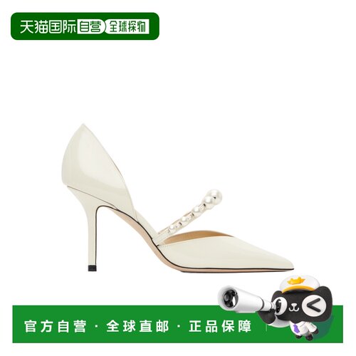 1h可退 香港直邮JIMMY CHOO 女士高跟鞋 AURELIE85LATTEWHITE SS2