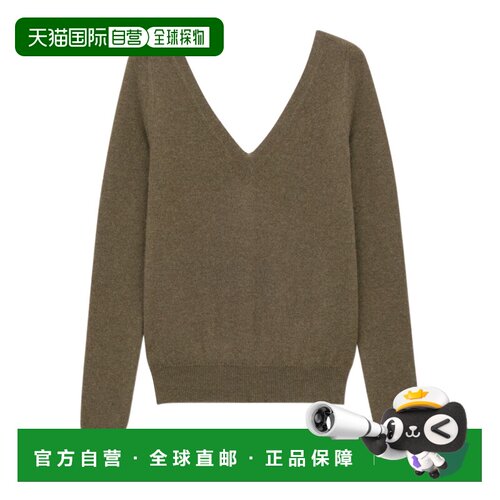 Saint Laurent 羊绒V领毛衣 808068YALL2 【付后1h可退】