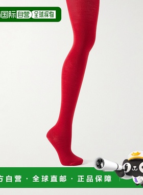 1h可退 香港直邮Wolford 女士 200 denier 连裤袜 11310 red红色