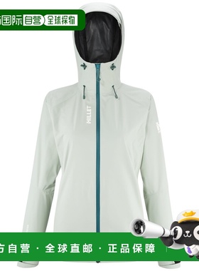 自营欧洲直邮Millet觅乐 SENECA 科技防水面料2层 女款外套 绿色