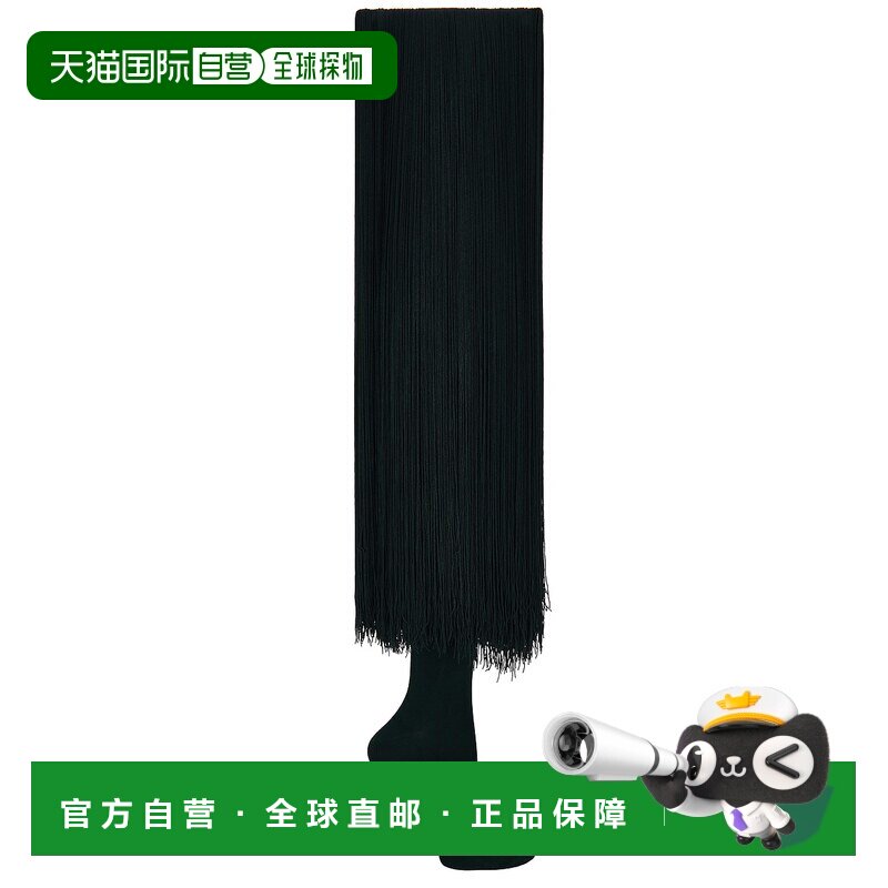香港直邮alaia 女士 High 流苏袜子 9A1091K252C black黑色 舒适