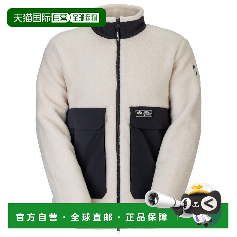 欧洲直邮SCOTT 男士抓绒衣 0057754LATTEBEIGEBLACK CO 花色