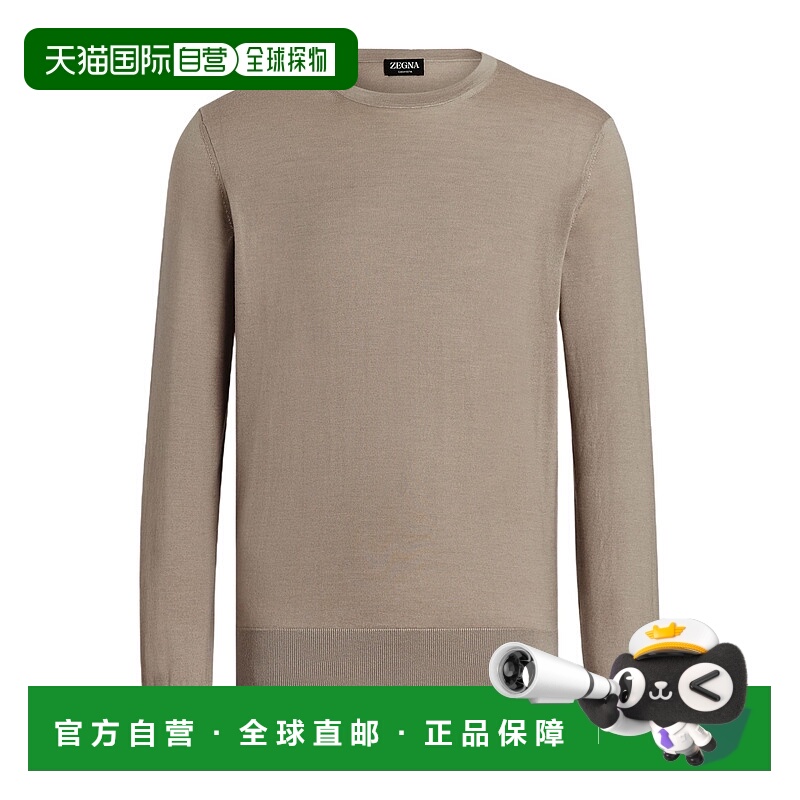 香港直邮Zegna 圆领针织毛衣 UEJ00A8110长袖杰尼亚