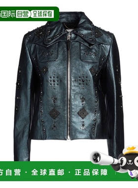 香港直邮Coach 蔻驰 女士 夹克 blue蓝色 舒适时尚