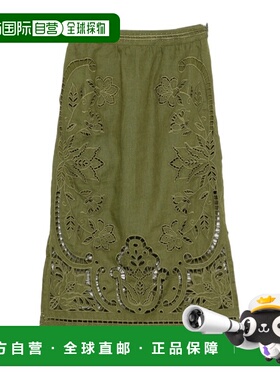 香港直邮Farm Rio 镂空半身裙 344609a字裙