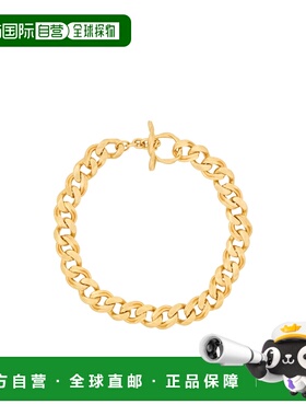 1h可退 香港直邮Saint Laurent 锤纹链环颈链 845617Y1500