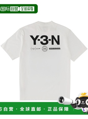 1h可退 香港直邮Y-3 女士 Y - 3 X NEIGHBORHOOD 印花T恤 JX7437