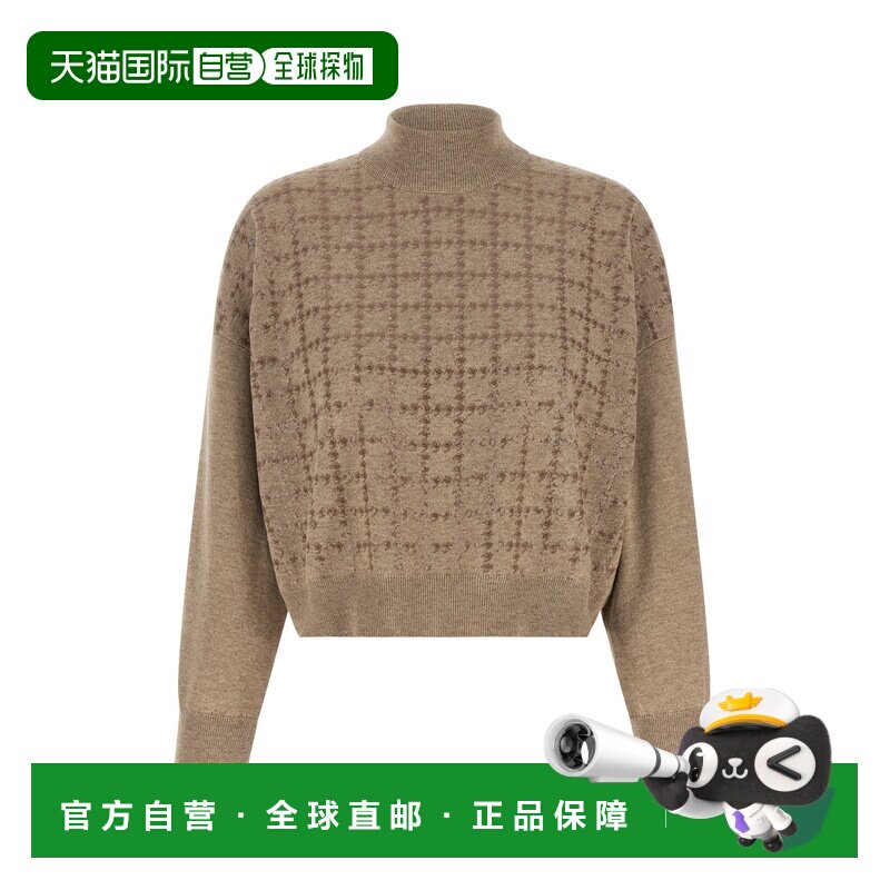 香港直邮Brunello Cucinelli 布内罗 古奇拉利 女士 珠片毛衣 M12
